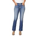 WallFlower Women's Bling Bootcut Jeans, Luscious Curvy Fit