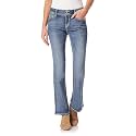 WallFlower Women's Bling Bootcut Jeans, Luscious Curvy Fit