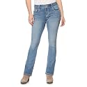WallFlower Women's Bling Bootcut Jeans, Luscious Curvy Fit