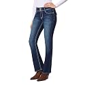 WallFlower Women's Bling Bootcut Jeans, Luscious Curvy Fit