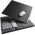 Wallhack 4.0 SkyPAD Glass Gaming Mouse Pad, XL 16.9x19.3 in, Black