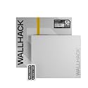 Wallhack SP-004A Glass Gaming Mouse Pad, Medium 15.4x17.7 in, White
