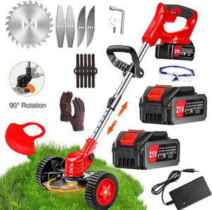 wallinstik lawn trimmer new pattern grass cutter machine for garden cordless grass trimmer manual feed