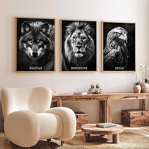 walllane Motivational Quotes Art Framed Posters for