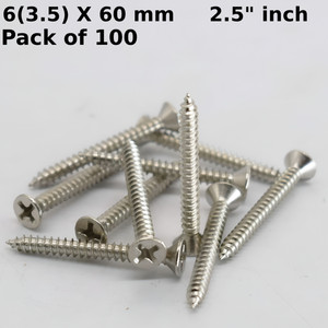 wallpecker steel flat head drywall screw