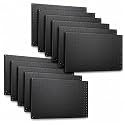 WallPeg Pegboard Panels Garage Organization - 12 ea (24"x16") Black Peg Board Panel Set - (PB-1-B) Tool Organizer, Crafts, Shop, Home, Office, Wall Storage Kit