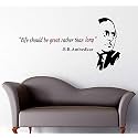 Wallstick B.R.AMBEDKAR wallstickers (Vinyl 100 cm x 50 cm)