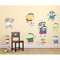 Wallstick Cute Shin Chan wallsticker (Vinyl 80 cm x 50 cm)
