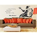 Wallstick Michael Jackson wallstickers (Vinyl 120 cm x 50 cm)