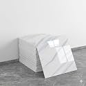 WALLVEAR White Marble PE Foam Wall Panel
