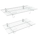 WALMANN 2-Pack Garage Wall Shelves, 2x4 ft/24x48 in Wall Mount Shelf