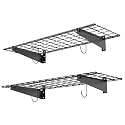 WALMANN 2-Pack Wall Mount Shelves, 45x15 in Wall Mounted Storage Shelves