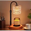 Walnut Candle Warmer Lamp with Timer, Birthday Gifts for Women, Room Decor