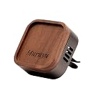 Walnut Wood Car Vent Diffuser with Magnetic Cover