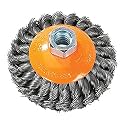 Walter Cup Brush,0.015" Dia.,20,000 RPM 13H404 - 1 Each