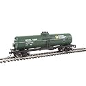 Walthers, Inc. Ready to Run British Columbia Railway Tank Car, Green/Yellow/White