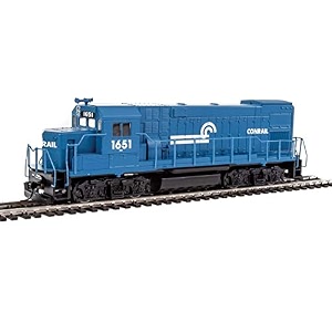 walthers trainline ho scale model emd gp15-1 - standard dc - conrail blue white - kids