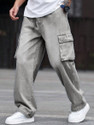WaltZ Loose Fit Men Grey Jeans