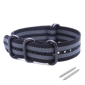 wamd zulu nylon watch strapwatch band - 18mm 20mm and 22mm zulu nylon watch strap - multicolor options