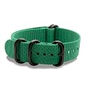 WAMD Zulu Nylon Watch Strap/Watch Band - 18mm, 20mm and 22mm Zulu Nylon Watch Strap - Multicolor Options