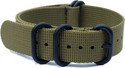 WAMD Zulu Nylon Watch Straps/Watch Bands 18 mm Fabric Watch Strap (Olive Green)