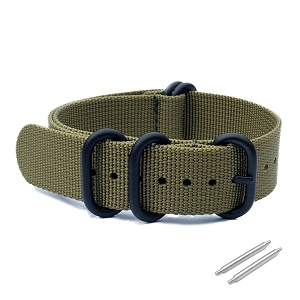 wamd zulu nylon watch strapwatch band - 18mm 20mm and 22mm zulu nylon watch strap - multicolor options