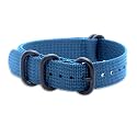 WAMD Zulu Nylon Watch Strap/Watch Band - 18mm, 20mm and 22mm Zulu Nylon Watch Strap - Multicolor Options