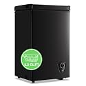 WANAI Mini Deep Freezer, Small Chest Freezer for Home Basemet Apartment