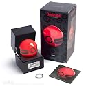 The Wand Company Original Poké Ball Authentic Replica - Realistic, Electronic, Die-Cast Poké Ball with Display Case Light Features – Officially Licensed by Pokémon