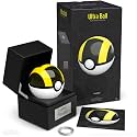 The Wand Company Original Poké Ball Authentic Replica - Realistic, Electronic, Die-Cast Poké Ball with Display Case Light Features – Officially Licensed by Pokémon