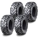 WANDA Set of 4 ATV UTV Tires 25x8-12 25X8X12 Front & Rear 6PR P341