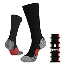 WANDER 3-6 Pairs Men's Athletic Run Cushion Over-the-Calf Tube Socks