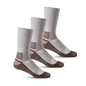 WANDER Merino Wool Crew Socks 3 Pairs Lightweight Cushion Boot Sock