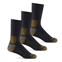 WANDER Merino Wool Crew Socks 3 Pairs Lightweight Cushion Boot Sock