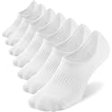 WANDER No Show Socks Mens 7 Pair Thin Non Slip Invisible Cotton Durable Sox