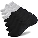 WANDER No Show Socks Mens 7 Pair Thin Non Slip Invisible Cotton Durable Sox