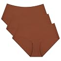 WANDER Womens Seamless Hipster Underwear 3-Pack Invisible No Show Brief
