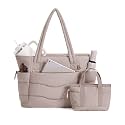 Wandering Nature Tote Bag for Women, Puffy Handbags for Work, Travel, Nurse