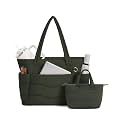 Wandering Nature Tote Bag for Women, Puffy Handbags for Work, Travel, Nurse