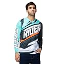 WANDERLOOMS Bike Rider Jersey for Men | Full Sleeve Round Neck Graphic Printed Sports T-Shirt for Riding, Cycling & Outdoor Activities