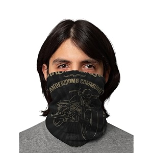 wanderlooms polygiene odour-free uv protection unisex bandana for men hair  antibacterial amp breathable bandana for men bike multipurpose face mask neck gaiter amp lightweight headwrap