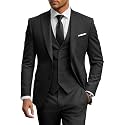 Wangyue Men's Suits 3 Piece Slim Fit Wedding Suits for Men Formal Business Suit Party Prom Tuxedo