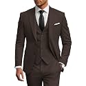 Wangyue Men's Suits 3 Piece Slim Fit Wedding Suits for Men Formal Business Suit Party Prom Tuxedo