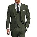 Wangyue Men's Suits 3 Piece Slim Fit Wedding Suits for Men Formal Business Suit Party Prom Tuxedo