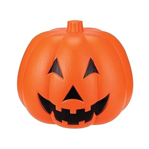wanna party 1pc jack o lantern pumpkin decoration halloween large pumpkin centerpiecejack o lantern pumpkin decorations for halloween tabletop decorations