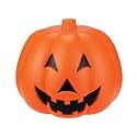 Wanna Party 1pc Jack O Lantern Pumpkin Decoration: Halloween Large Pumpkin Centerpiece,Jack O Lantern Pumpkin Decorations for Halloween Tabletop Decorations