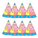 Wanna Party Peppa Pig Theme Party Hats - 8pc