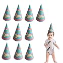 WANNA PARTY Rainbow Unicorn Hats - 10pc