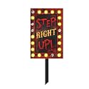 Wanna Party Creepy Carnival Yard Sign