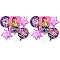 Wanna Party Korean Pop Band Theme Balloon Decoration Set (Pack of 10) | Korean Pop Music Theme Foil Balloons Kit for Birthday Celebration Supplies